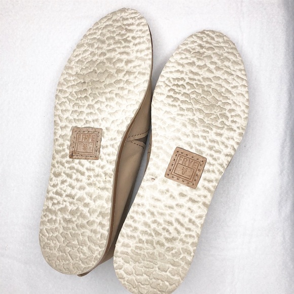 FRYE Milly A-Line Tan Flats - Picture 6 of 8